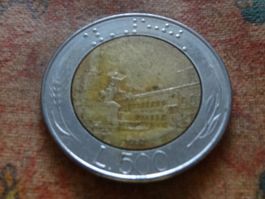 ITALIE  500  Lire  1982
