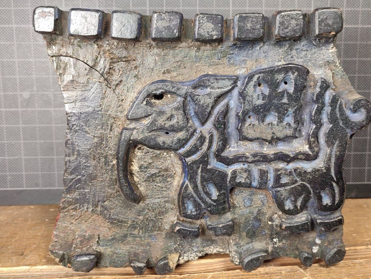 Timbri: Wunderschöner alter Textil Stempel nr 12 – Usato da Gelterkinden venduto da MYSTOREFORYOU4460