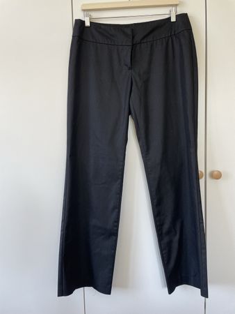 Schicke schwarze Sisley Stretch-Hose – Gr. 40 (IT 46) 