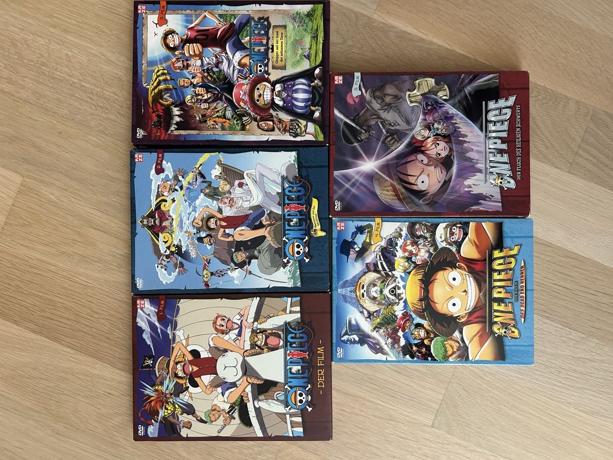 Tutti i DVDs: One Piece Filme DVD Blu-ray Sammlung 1-11 – Usato da Zürich venduto da JasminNebl 6
