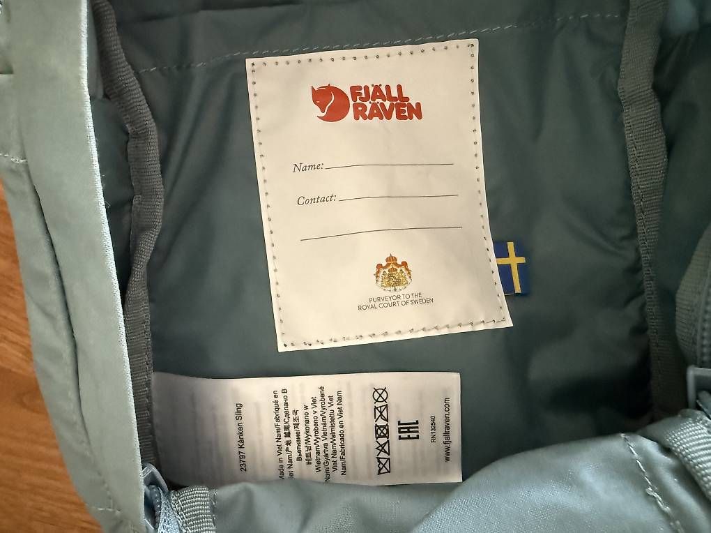 Fjällräven Sacs: Fjällräven Kånken Sling  Hellblau neu – D'occasion à Oftringen par schnullliii 2