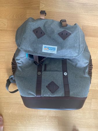 Hunderucksack Kurgo K9 grau neuwertig