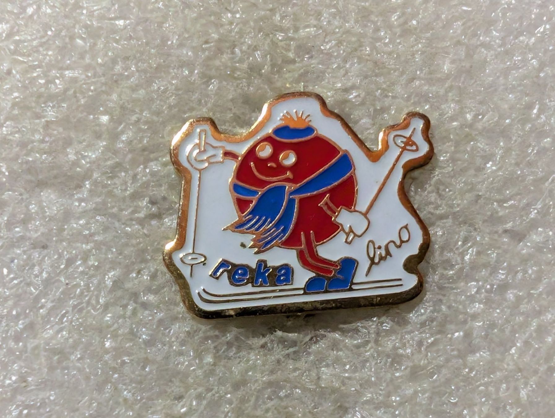 Placchette & Badge: Ansteckpin 176: reka – Usato da Oppligen venduto da Pin-Fall-Shop