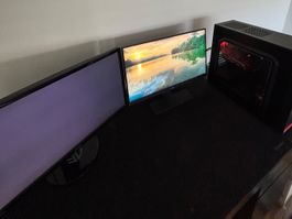 Gaming PC mit 2 Monitoren!