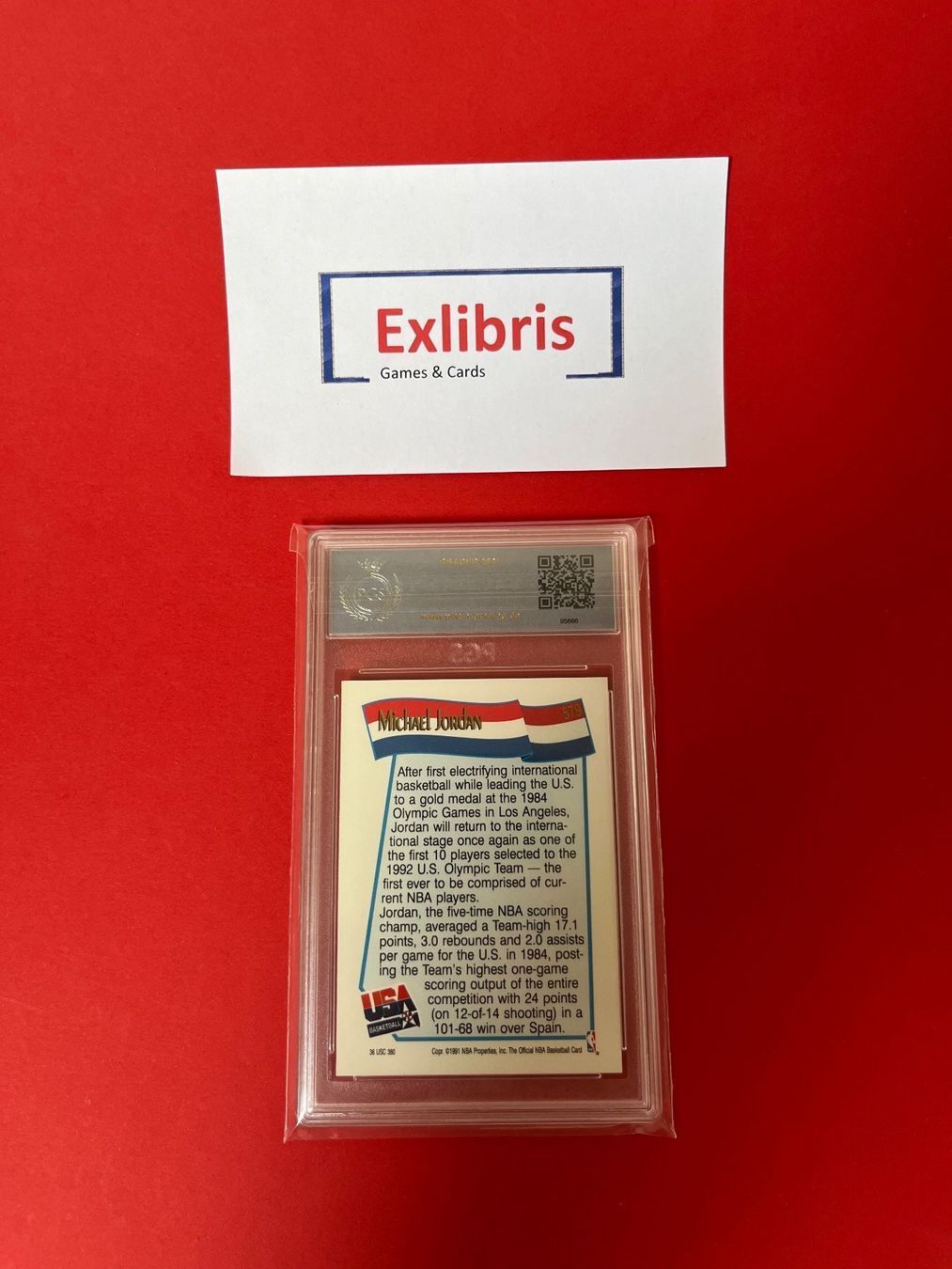 Nba Carte collezionabili: Michael Jordan - 1992 NBA HOOPS - Mint 9 – Usato da meierskappel venduto da Exlibris 1