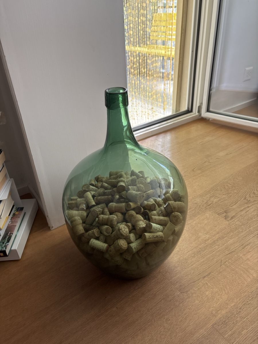 Accessori: Dekorative Glasflasche mit oder ohne Inhalt – Usato da Thun venduto da Kerolein
