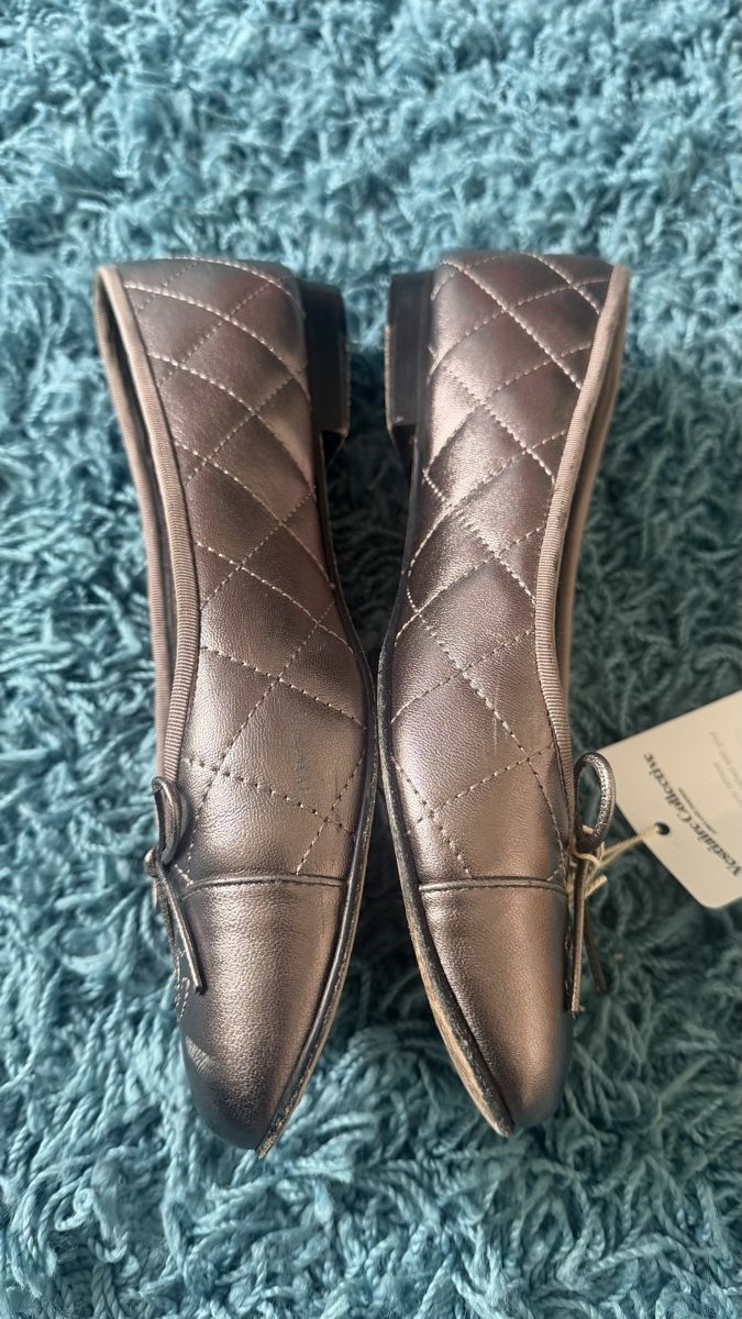 Chanel Scarpe da donna: Chanel Ballet Flats Metallic   – Usato da Kloten venduto da liu_65tx 1