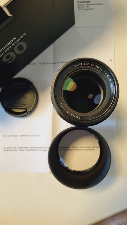 vhbw paraluce grandangolare 62mm compatibile con Fuji/Fujifilm XF 56 mm F1.2 R, XF 90 mm F2 R LM WR obiettivo