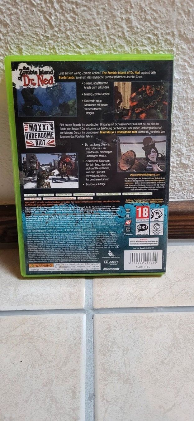 Microsoft Giochi: Xbox 360 Spiel - Borderlands Add-On Doppelpack – Usato da Münsingen venduto da Heroism2010 1