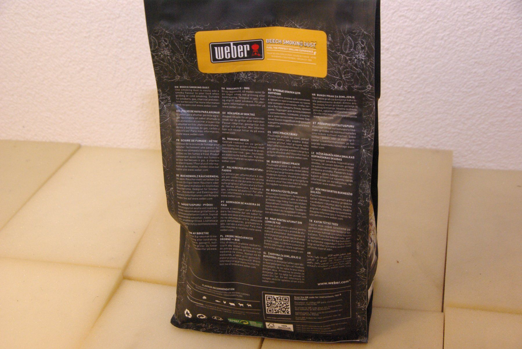 Weber Grills: WEBER Räuchermehl 0,5kg. mild – Neu und originalverpackt aus Herisau von Cevianer1844 3