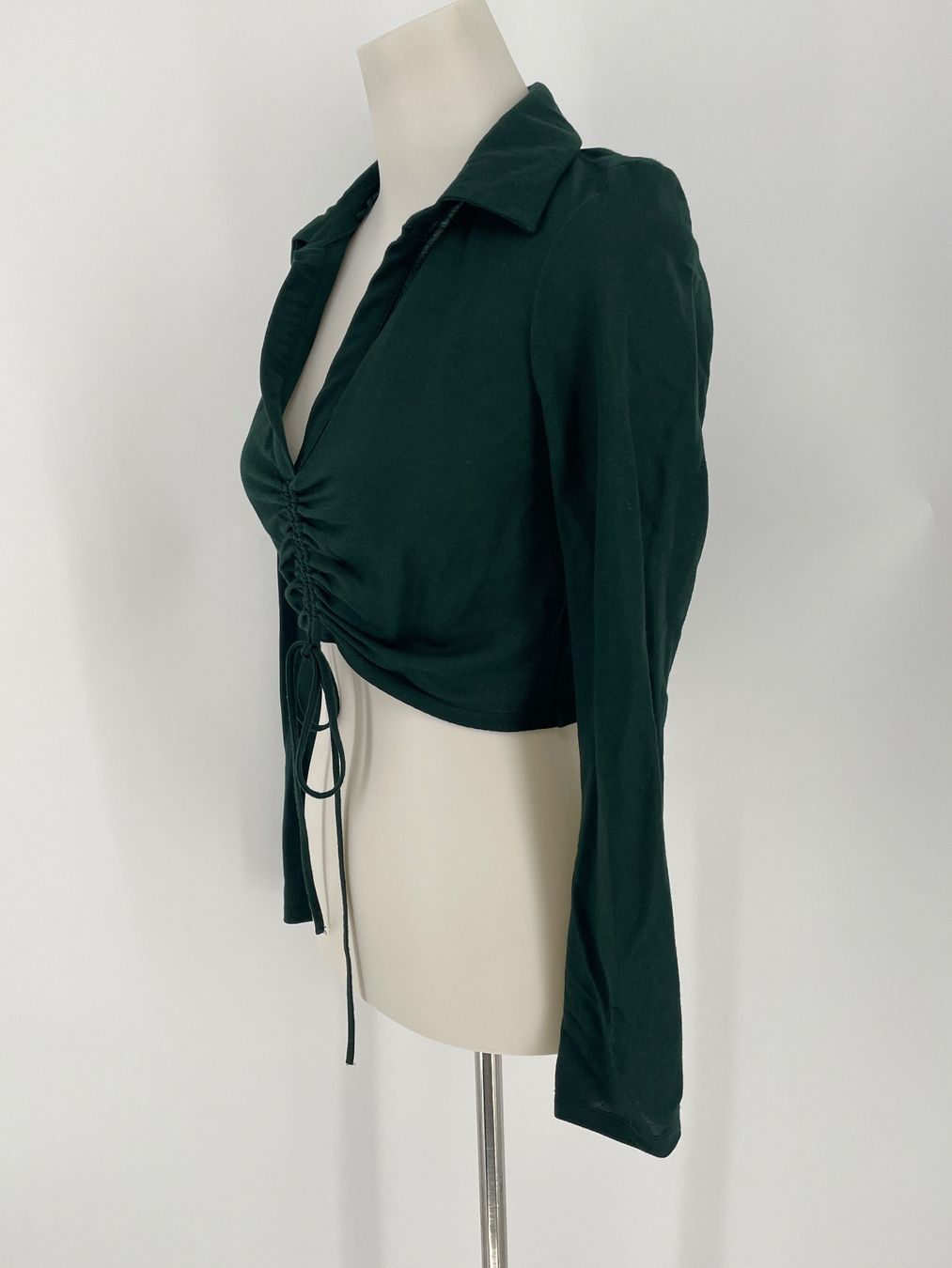 Zara Camicette: Zara Bluse/ Crop Top Gr. S mit Schnürung – Usato da Auenstein venduto da moin. 1