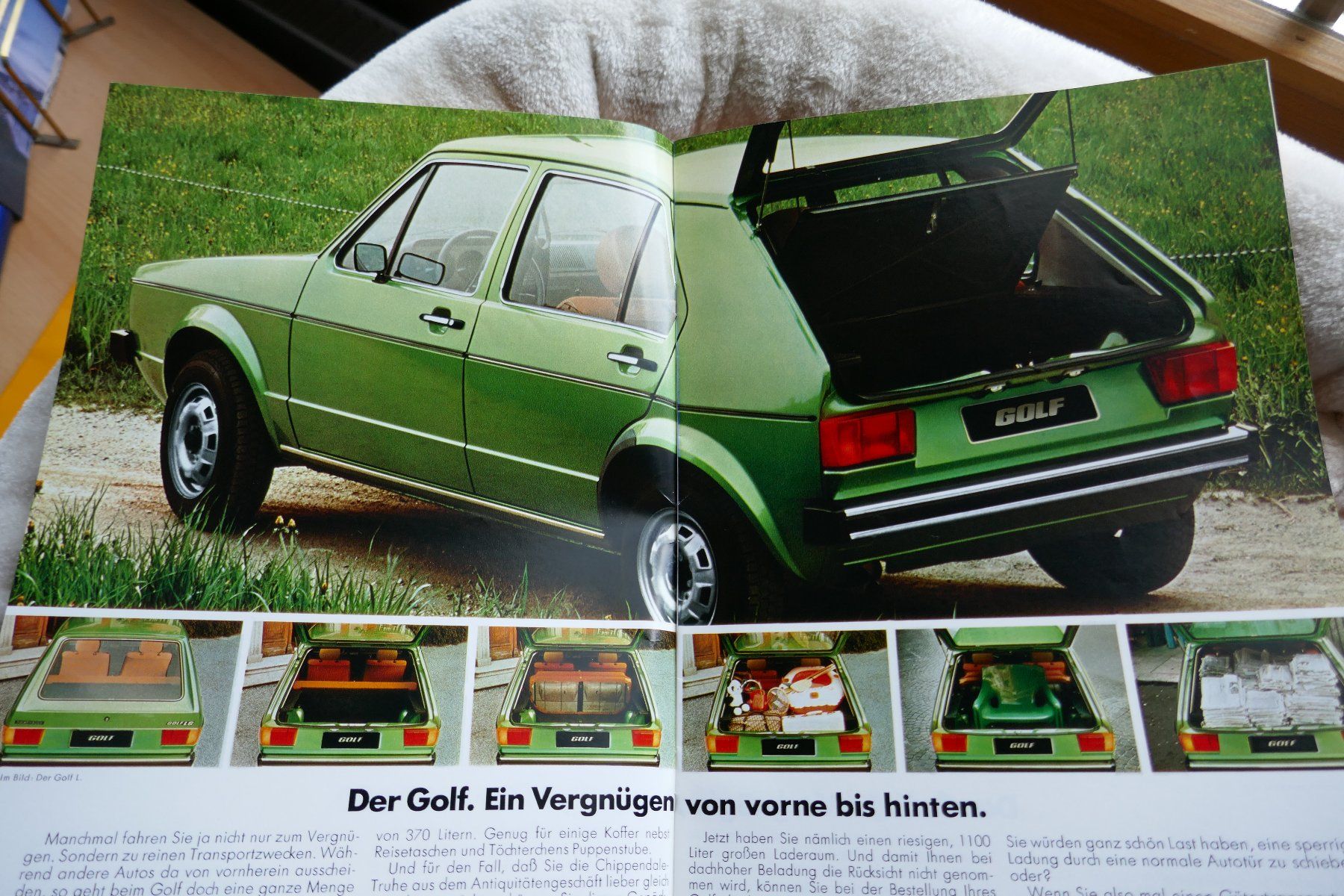 VW Documenti: VW   GTI 1977  Originalprospekt – Usato da Madiswil venduto da ML911 1