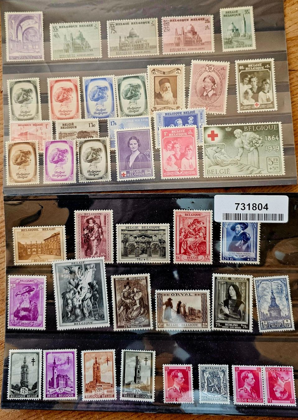 Tous les timbres: BELGIQUE timbres neufs ** – Neuf (Voir description) à Les Valettes par Nuba1