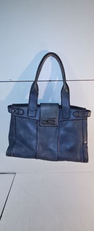 Lederhandtasche von Fossil in grau. (nov692)
