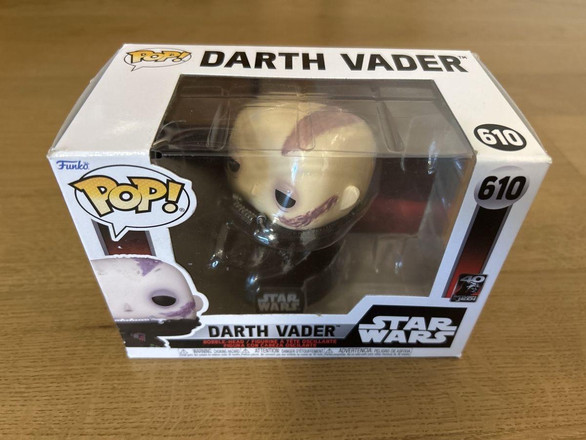 Funko Statuette: Funko Pop Star Wars Darth Vader 610  – Nuovo (secondo la descrizione) da Gibswil venduto da nat_2nfv