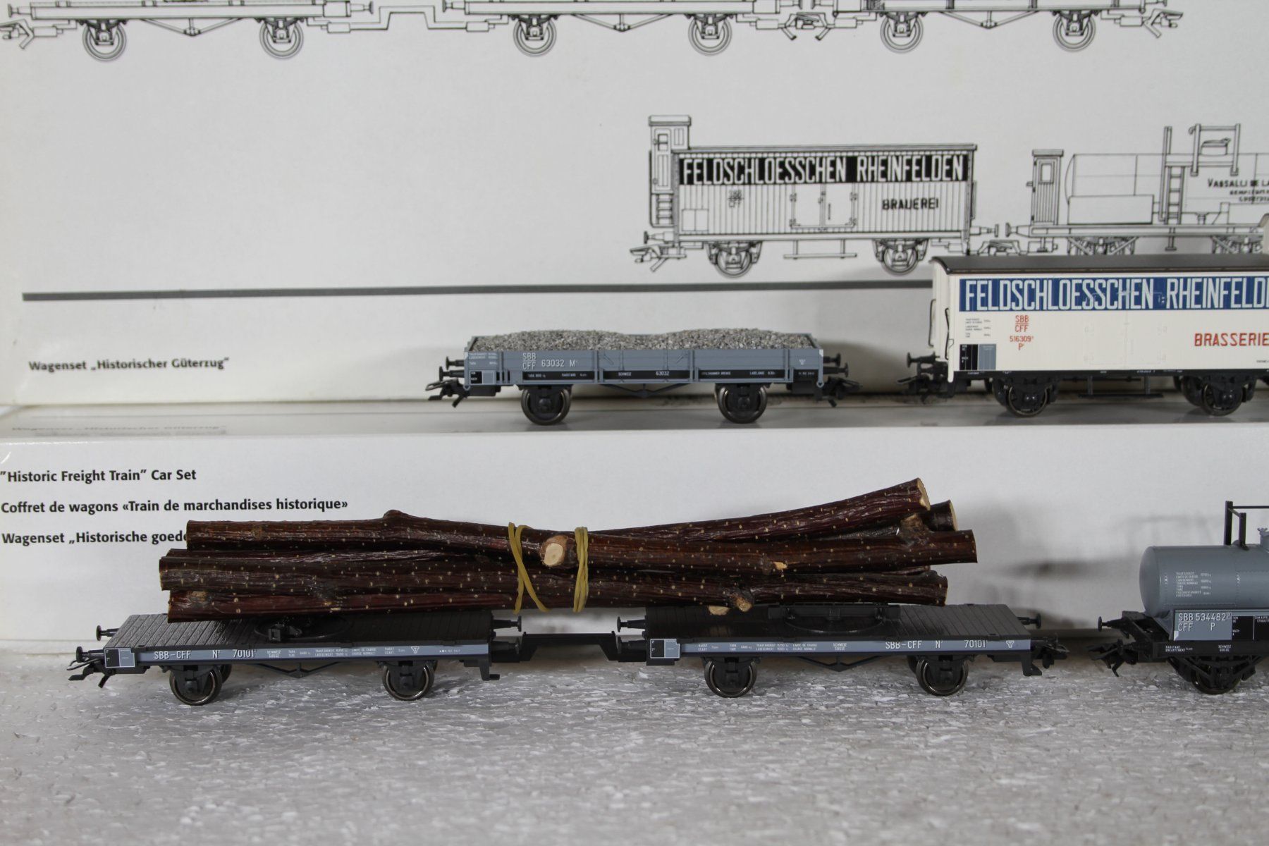 Märklin Modelleisenbahnen: Märklin 48803 SBB Historischer Güterzug – Gebraucht aus Triesen von cor_62ts 2