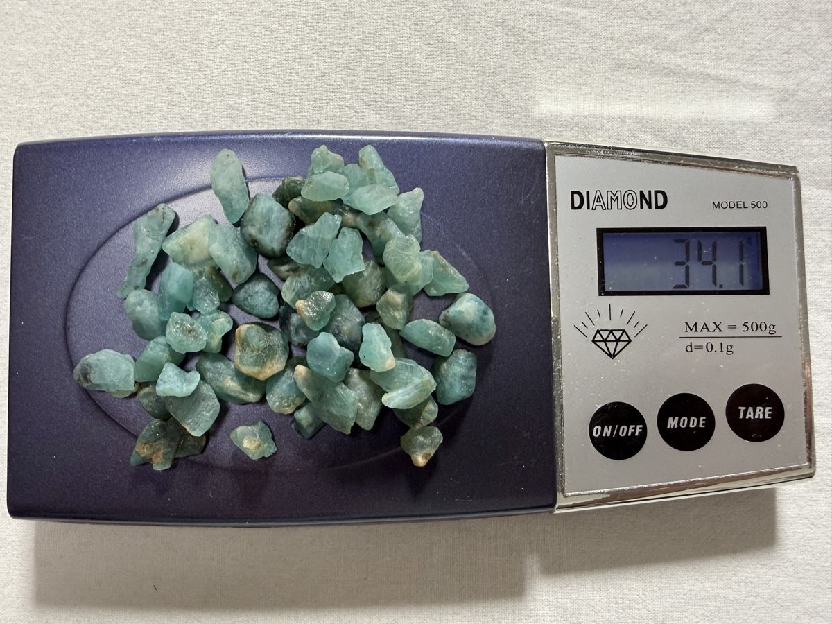 Mineralien & Heilsteine: Grandidierite Lot mit 170ct – Neu (gemäss Beschreibung) aus Oberhof von RealStone 3
