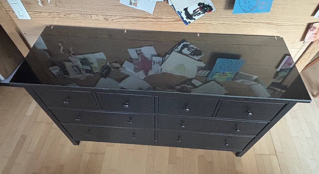 Ikea Kommoden: IKEA HEMNES Kommode 12 Schubladen mit Glasplatte – Gebraucht aus Dielsdorf von Duc_74 4