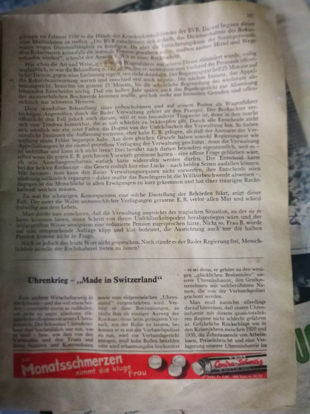 Riviste & Magazine: Schweizerischer Beobachter – Usato da Staufen venduto da Nikita0210 1