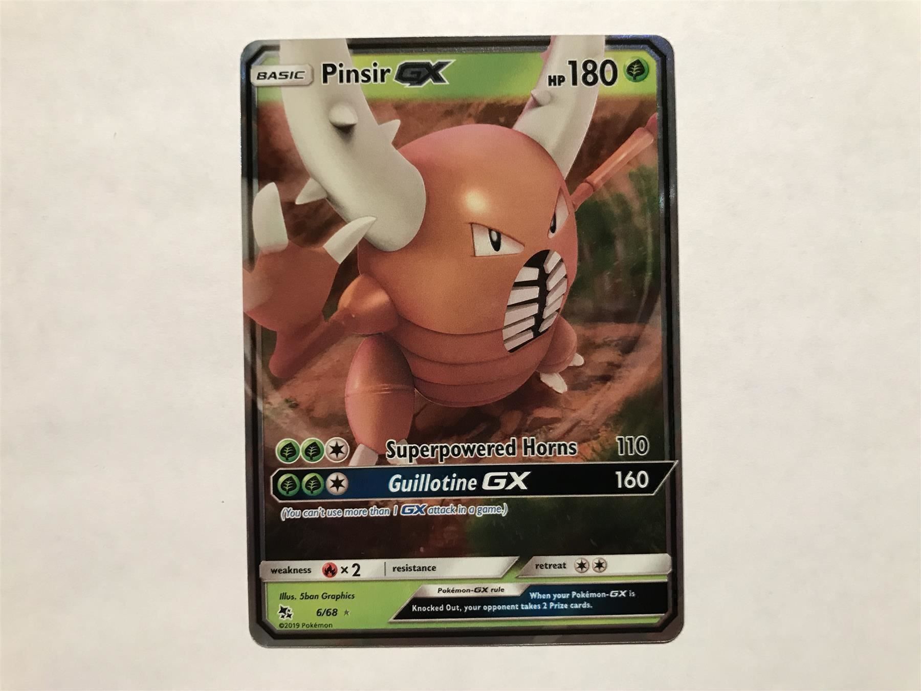 Pokémon Sammelbilder & Trading cards: Pinsir GX – Neu (gemäss Beschreibung) aus Hagendorn von Pokecollectorch 1
