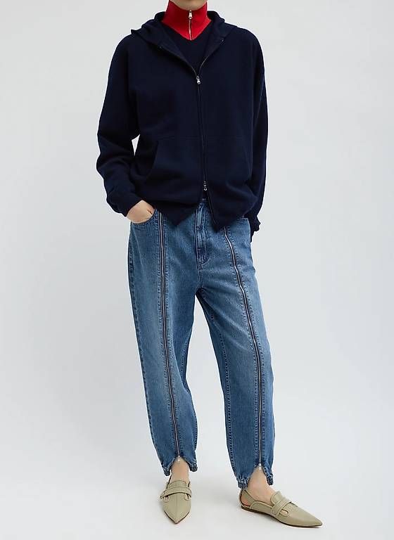 Jeans: TIBI Zippered Denim Jogger – D'occasion à Zürich par chr_652r 4