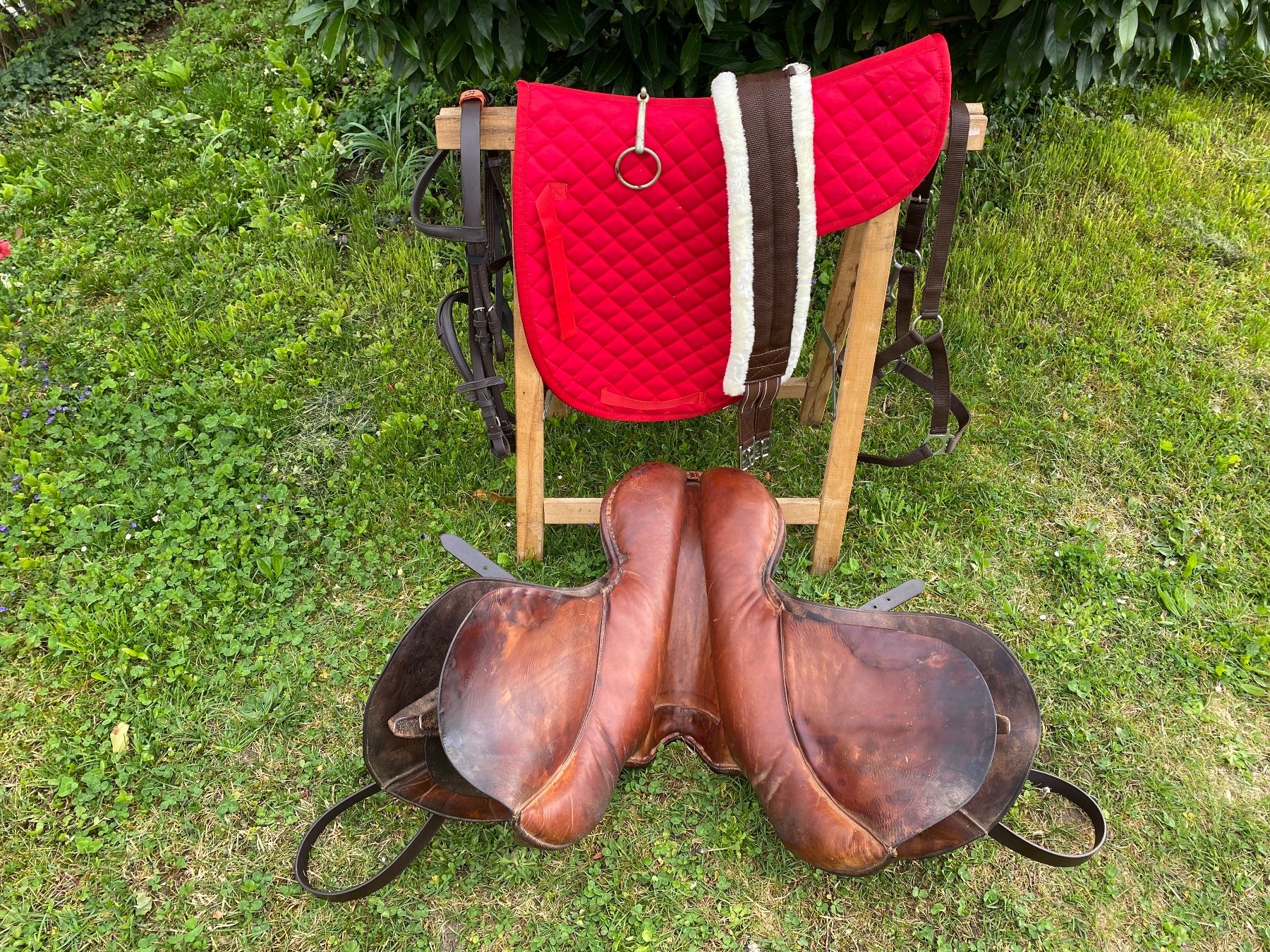 Selle & Accessori: schöner Vielseitigkeitssattel – Usato da Feldbach venduto da Fea1 9