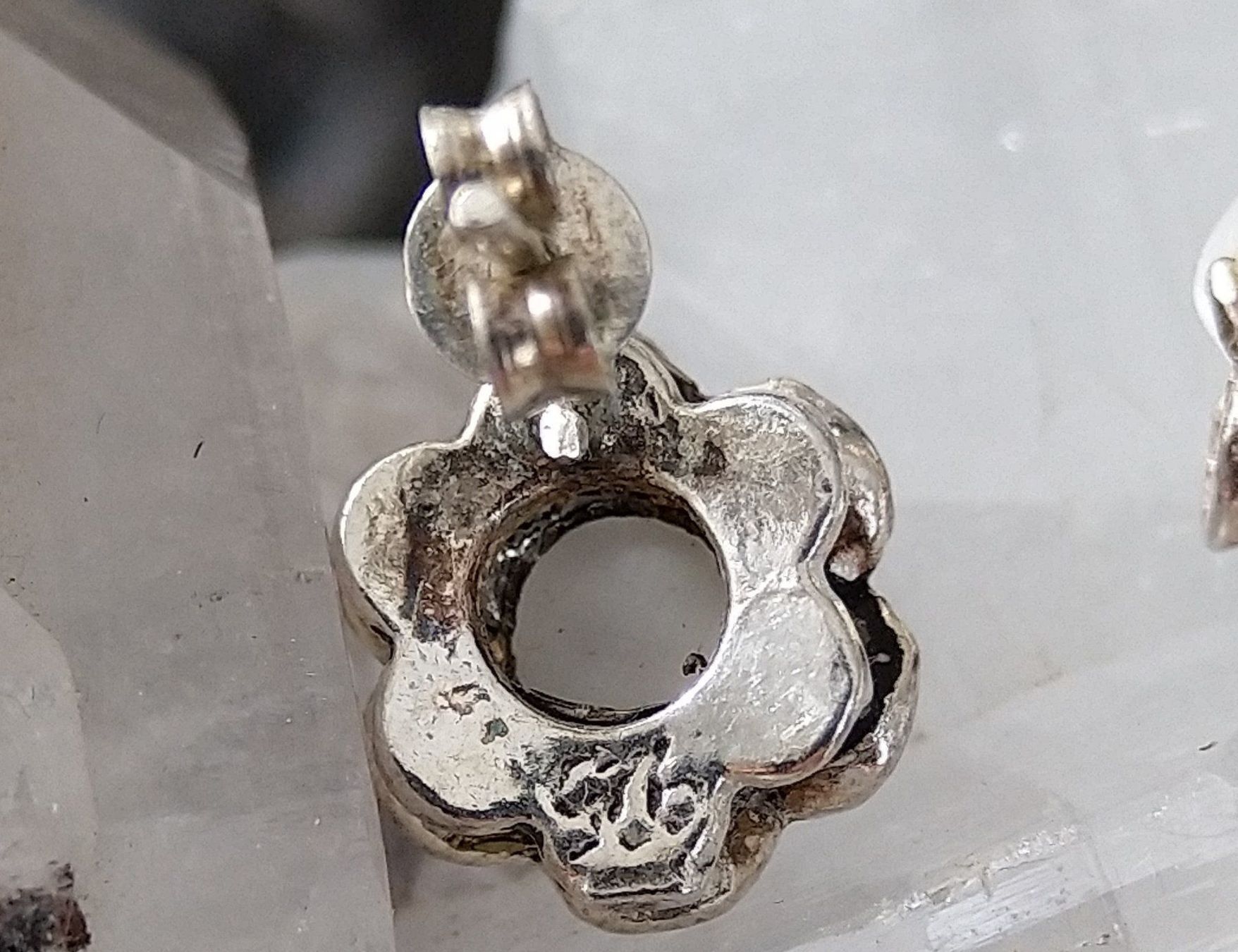 Ohrringe & -stecker: BLUMEN OHRRINGE IN 925 SILBER – Gebraucht aus Romanshorn von BoutiqueA 4