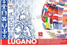 Bloc Lugano - surimpression Ticino - Lugano