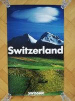 SWISSAIR Poster / Plakat - Switzerland Schweiz Suisse 1982