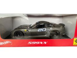 Superb Ferrari auto 599XX hot wheels 1/18 NEW 👌