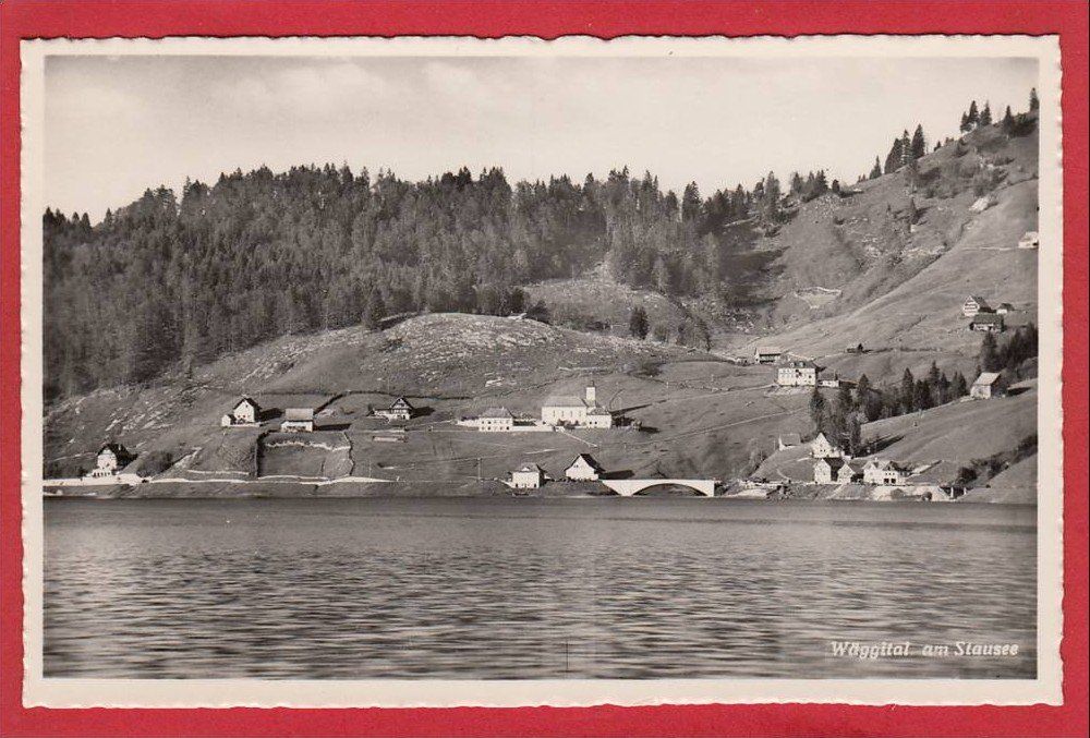 Cartoline postali: WÄGGITAL AM STAUSEE – Usato da Grüningen venduto da Kartenlaube