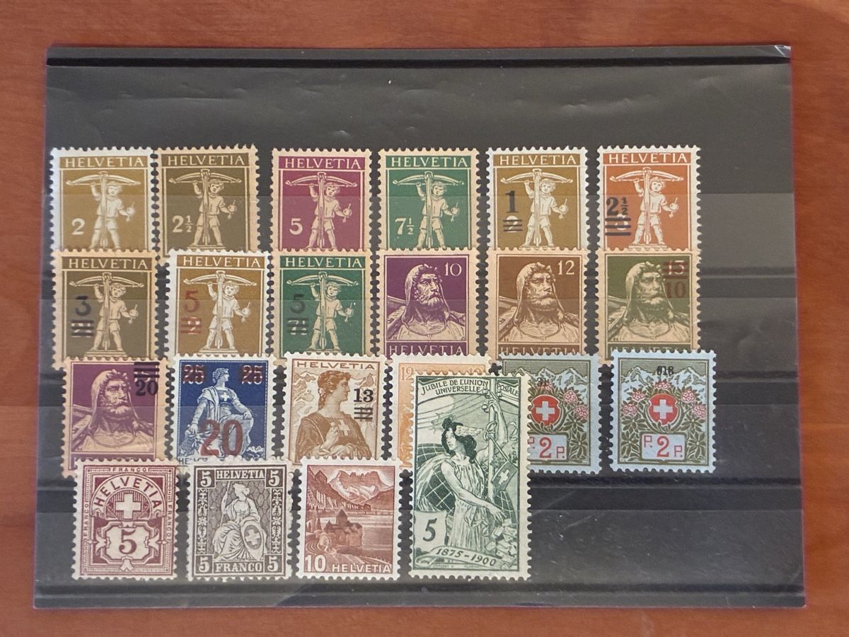 Tutti i francobolli: kleines Steckkarton mit Briefmarken, ab 1900 – Nuovo (secondo la descrizione) da Basel venduto da luginbhl1431 2