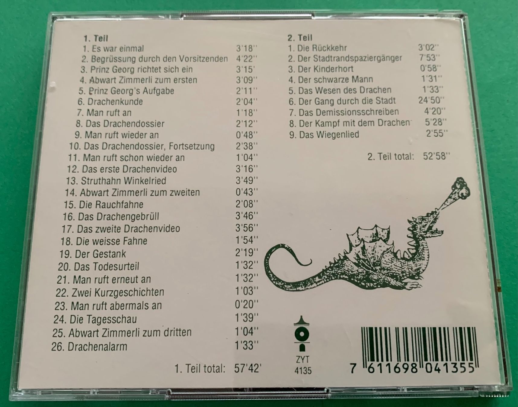 CDs: Franz Hohler "Drachenjagen" – Gebraucht aus Spiez von martin-7973 1