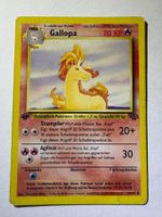 🔬✅ Pokémon Gallopa 44/64 1st Dschungel DE DMG
