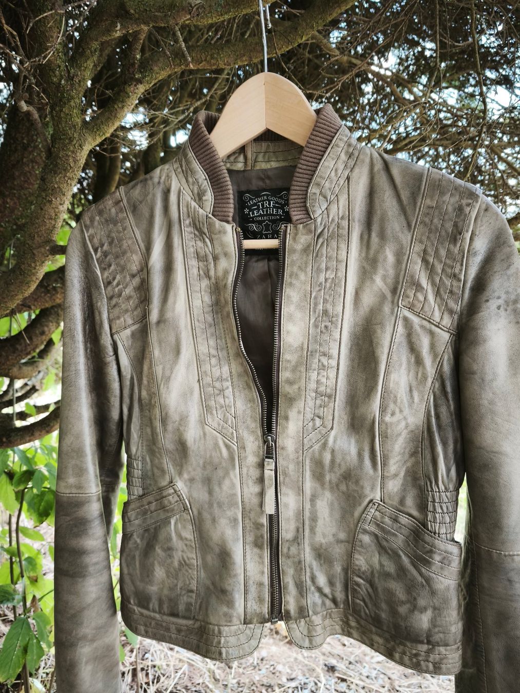 Zara Jacken: Bouson en cuir – Gebraucht aus Bonfol von Lilalune 3