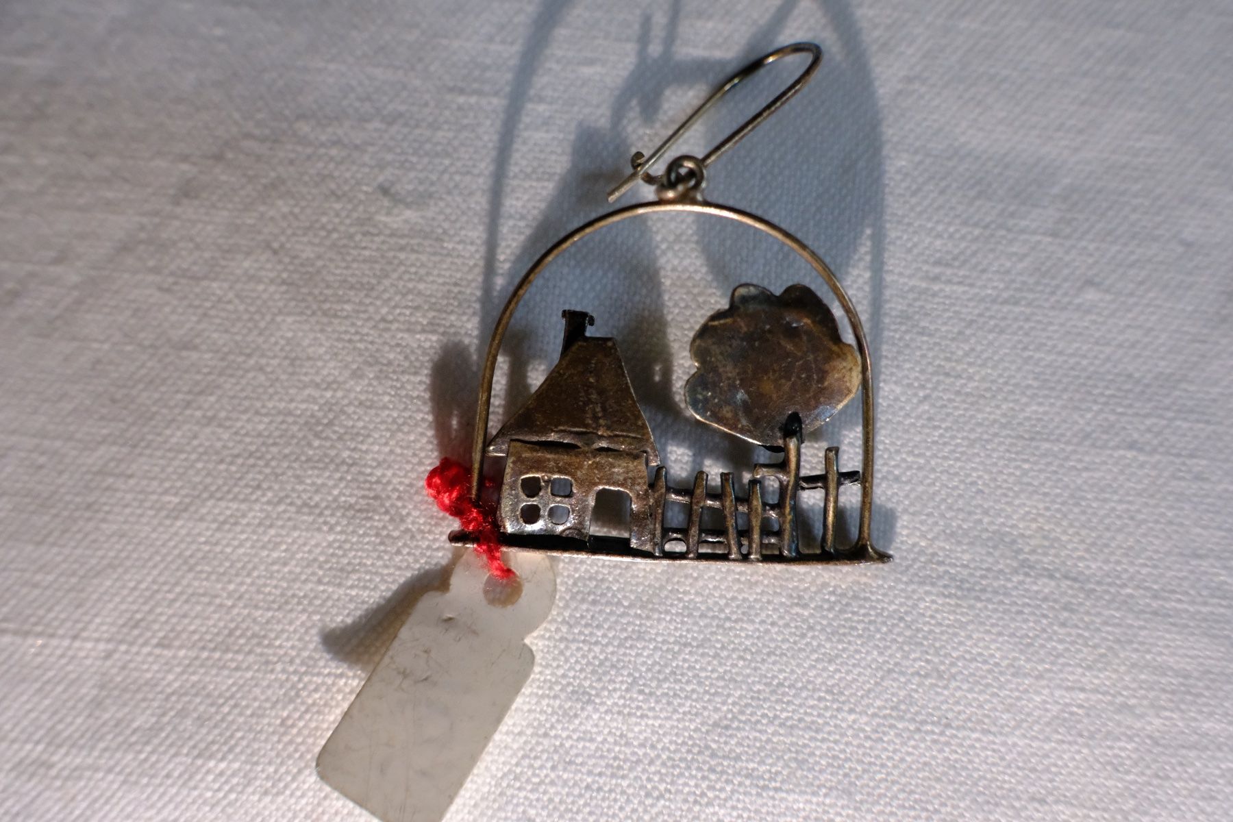 Orecchini pendenti & Orecchini a lobo: Silber 925, Sterling Silber - Ohrhänger/Anstecker Dorf – Nuovo (secondo la descrizione) da Fribourg venduto da Silver_Wat 1