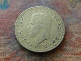 ESPAGNE  1  Pesetas  1975  (Z)