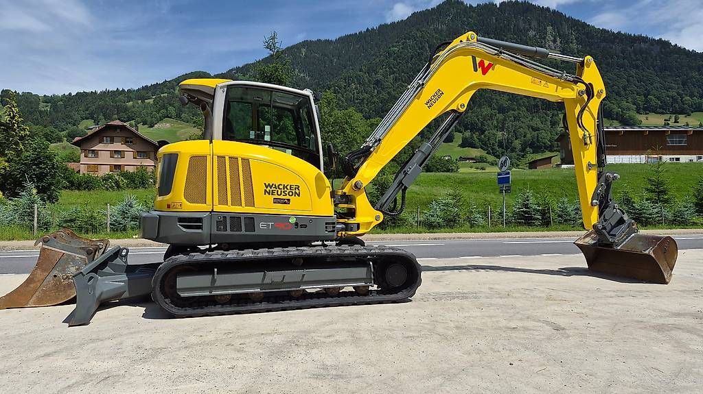 Wacker Neuson Escavatori: Bagger Raupenbagger Wacker Neuson ET90 Mit PowerTilt – Usato da Schüpfheim venduto da grischa01 2