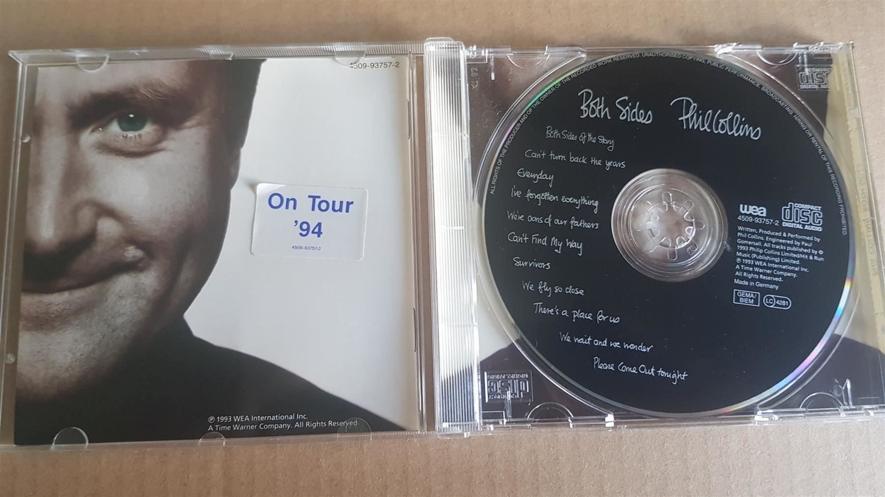 CD: CD Phil Collins – Both Sides , Aktion ab 1.-- Fr. – Usato da Schaffhausen venduto da Kellerrassel 1