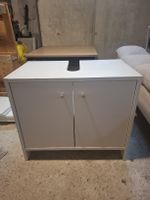 Waschbeckenunterschrank weiss 60cm Breite guter Zustand