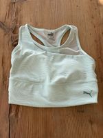 Puma Sport BH, XS, Mintgrün, ungetragen