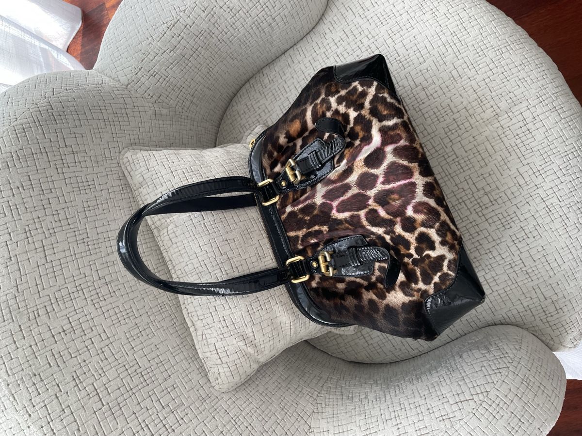 Borse da donna: Mauro Valponi sac leopard dorée  – Nuovo (secondo la descrizione) da Genève venduto da iry_67wr 4