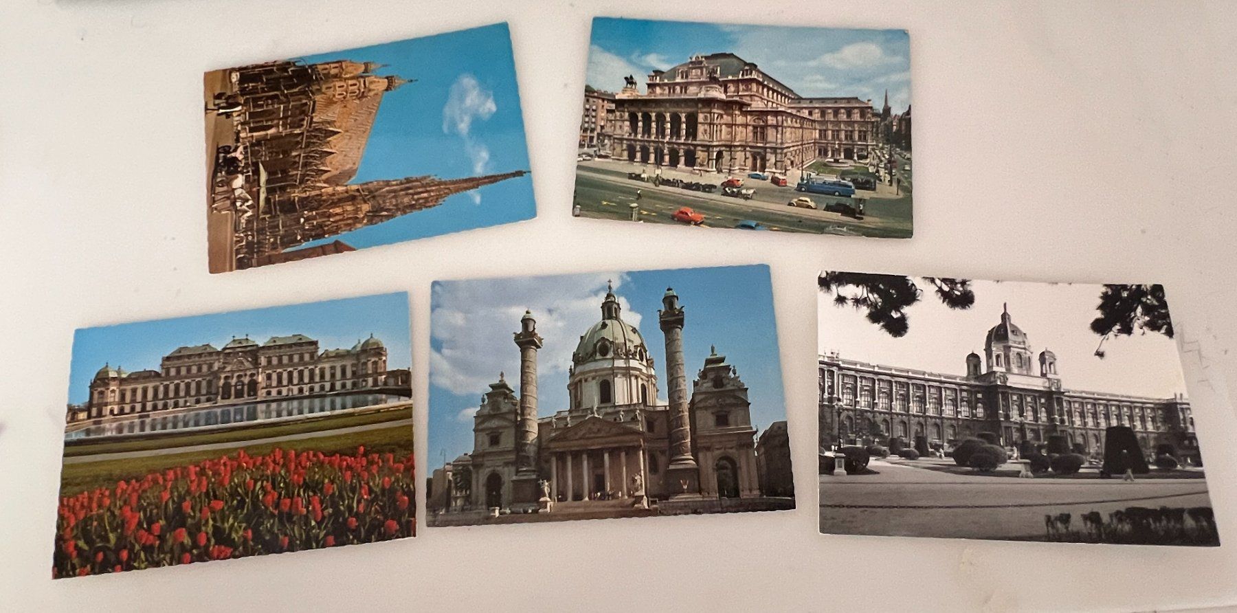 Ansichtskarten: Wien Postkarte Lot – Gebraucht aus Riva san vitale von abd_p86k