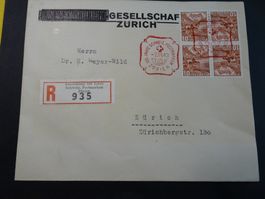 2.III..43. 100 JAHRE SCHWEIZ. POSTMARKEN: ZÜRICH