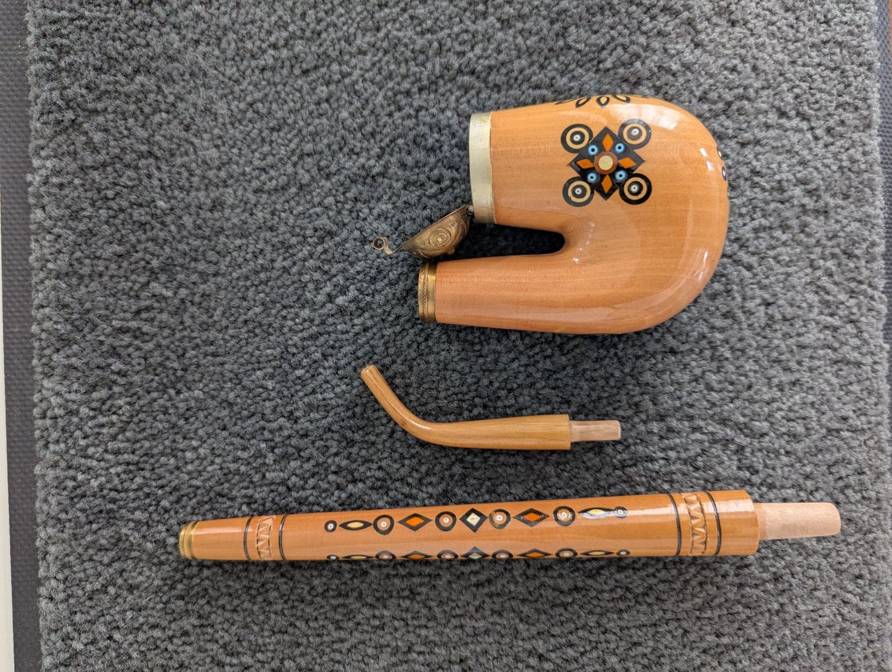 Pipe & Accessori: Vintage ukrainische Hutsul Smoking Pipe – Usato da Ormalingen venduto da marithias23 4