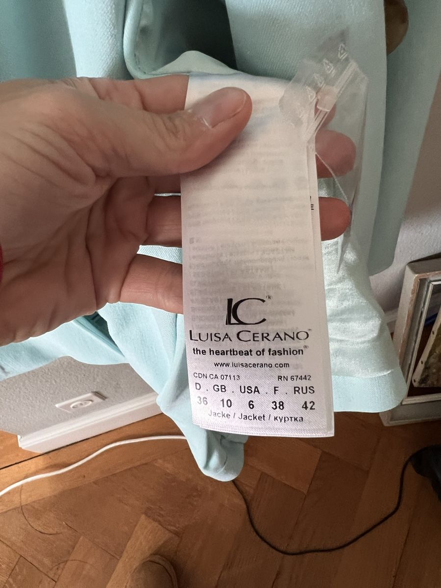 Luisa Cerano Giacche: Blazer Luisa Cerano, Gr. 36, Mint  – Usato da Solothurn venduto da Brini06 3