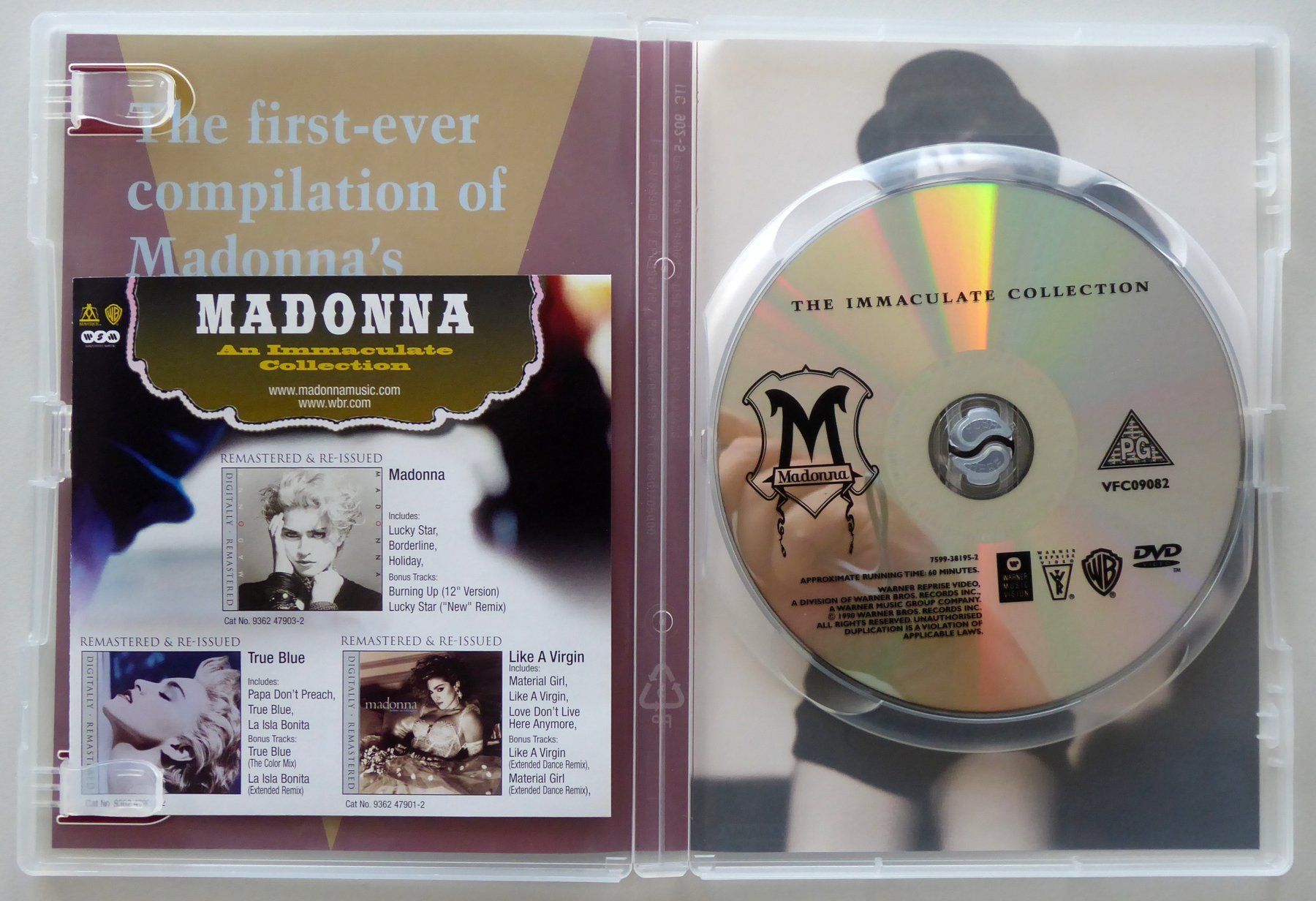 Tutti i DVDs: DVD Madonna - The immaculate Collection – Usato da Basel venduto da ren_boz 2