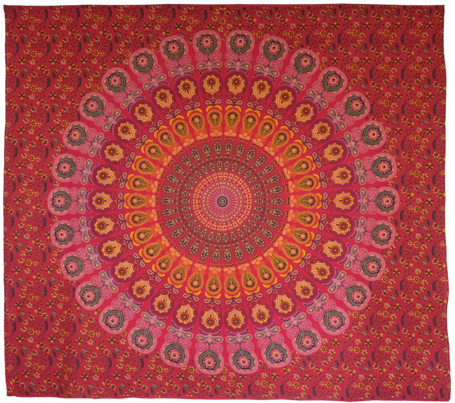 Coperte: XL Mandala Tuch als Picknickdecke Sofadecke Vorhang – Nuovo (secondo la descrizione) da Zürich venduto da Masala-Oase
