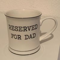 "Reserved for Dad" Tasse - Weihnachten Geschenkidee!