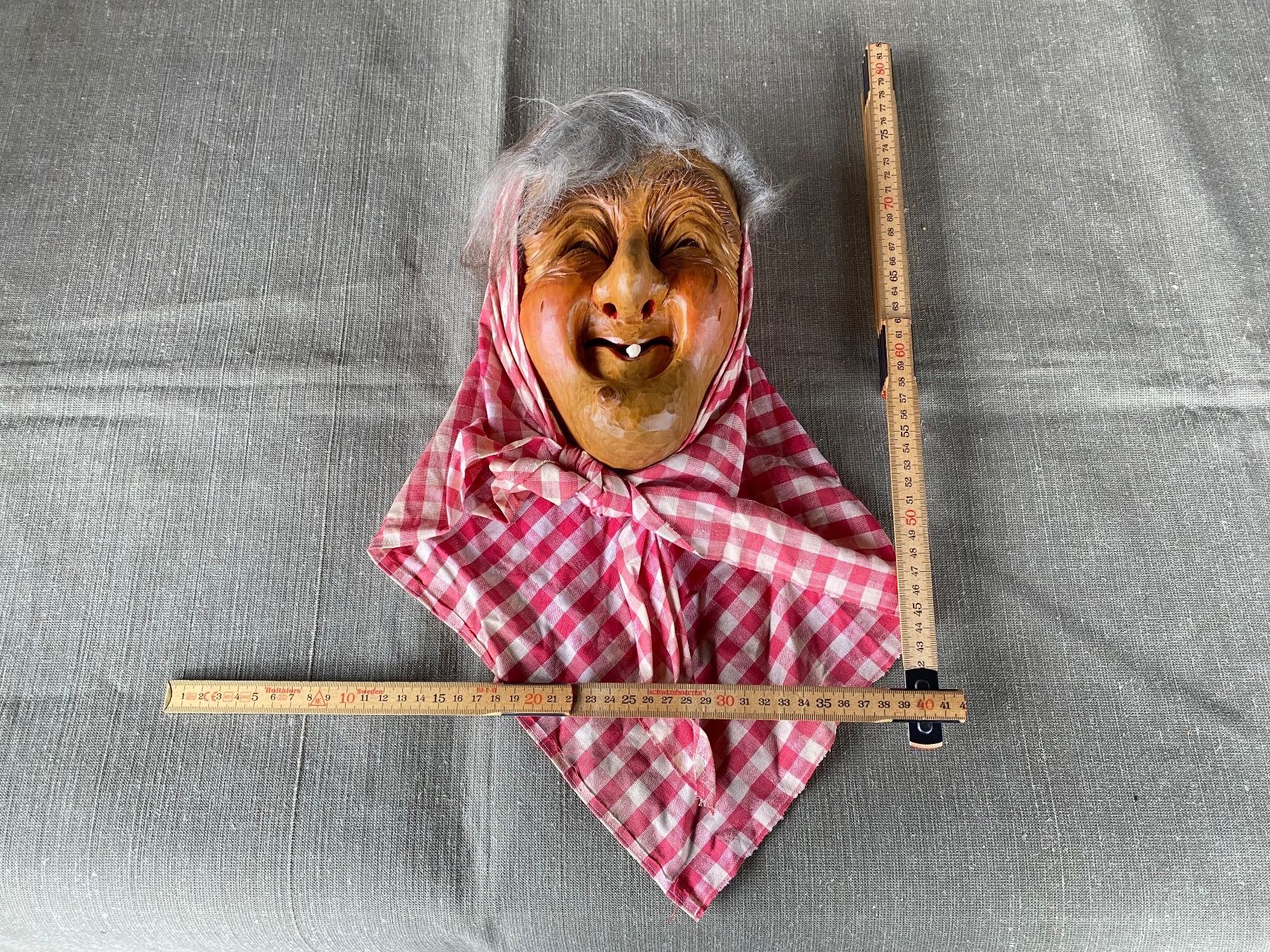 Sonstige Antiquitäten & Kunst: schöne Krienser Holzmaske – Gebraucht aus Feldbach von Olive1 9